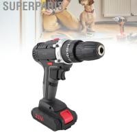 ราคา Superparis ชุดสว่านไฟฟ้าไฟ LED ไฟมัลติฟังก์ชั่น 25 แรงบิดสำหรับการบำรุงรักษาบ้าน (43314312940)
