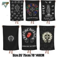 ราคา In Stock Chrome Hearts 70 x 140 ซม ผ้าเช็ดตัว ผ้าเช็ดตัว Unisex ผ้าเช็ดตัวแฟชั่น เส้นใยเยี่ยมยอดผ้าขนหนูชายหาด (28829577416)
