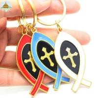 ราคา จี้ไม้กางเขน charm พวงกุญแจทองคำขาว สำหรับคนเชื่อมั่นในศาสนา (41714855842)