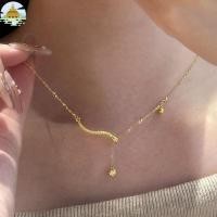 ราคา สร้อยคอจี้ดอกไม้ไอริสสองด้านสีทอง 18K สำหรับผู้หญิง (28890409505)
