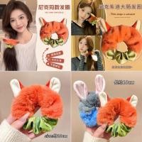ราคา Crazy Zoo Judy Nick Plush Hair Tie Head Rope 2025 เชือกผูกผมสไตล์เดียวกัน Scrunchy เครื่องประดับผม (29785763649)