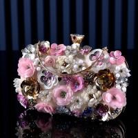 ราคา LHL BOUTIQUE กระเป๋าออกงานราตรี ดอกไม้ กระเป๋าถือ สวยๆ ผู้หญิง แฟชั่น ของขวัญวันแม่ (29589469813)