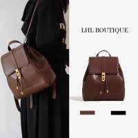 ราคา LHL BOUTIQUE กระเป๋าเป้ หนังนิ่ม กันน้ํา ย้อนยุค PU กระเป๋าหนัง ผู้หญิง (26326262611)