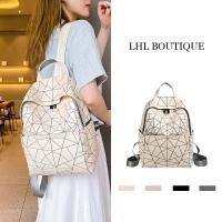 ราคา LHL BOUTIQUE กระเป๋าเป้แฟชั่นรูปทรงเรขาคณิตใหม่ แบบควิลท์ ระดับสูง รูปทรงรอมบัส (29484680831)