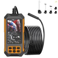 ราคา กล้องส่องกล้องอุตสาหกรรม 1080P HD Borescope เครื่องมือพร้อมหน้าจอ IPS และไฟ LED ปรับได้ 8 ดวง กล้องเอนโดสโคปพร้อมกล้องงูกึ่งแข็ง 33FT กล้องตรวจสอบกันน้ํา IP68 8 มม (44111904367)