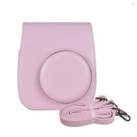 ราคา กล้องทันทีกรณีการจัดเก็บกระเป๋ากล้องหนัง PU หัวเข็มขัดแม่เหล็กพร้อมสายคล้องไหล่เข้ากันได้กับ Fujifilm Instax Mini 12 11 9 8 (24530311541)