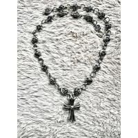 ราคา สร้องคอสำหรับผู้ชายและหญิง CHROME HEARTS STERLING SILVER LARGE CROSS AND CHAIN เหมาะกับทุดเพศ ราคาตามคุณภาพ (40573116523)