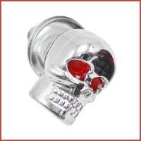 ราคา สกรูหัวกะโหลก 3D สีแดง สําหรับติดกรอบป้ายทะเบียนรถมอเตอร์ไซค์ รถยนต์ (24413419771)