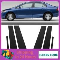 ราคา Ilikestore 8Th Gen Si ซีดานเสา Trim หน้าต่าง 6 ชิ้นประตูด้านข้างเคลือบเงาสีดำโพสต์สำหรับ 8th 2006 2011 (46400514020)