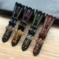 ราคา Lees Strap Substitute AP สายนาฬิกาหนังแท้ Aibi Royal Oak Offshore Series Cowhide Notch ส่วนลดหัวเข็มขัดอุปกรณ์เสริม 28 เปลี่ยนข้อมือที่ข้อมือ (40424822428)