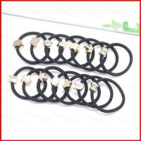 ราคา อุปกรณ์ผูกผมสไตล์เกาหลี เชือกยืดหยุ่นสูง ทนทาน สีดำ (42012320821)