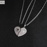 ราคา ปลาค็อด เครื่องประดับคู่รัก สร้อยคอหัวใจ สร้อยคอคู่ สแตนเลส แกะสลัก จี้รัก สร้อยคอ วันวาเลนไทน์ ใหม่ (29925370782)