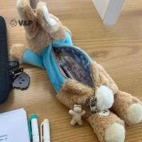 ราคา V p ตุ๊กตาน่ารักกระต่ายกล่องดินสอเครื่องเขียนนักเรียนอุปกรณ์การเรียนกระเป๋าเก็บเครื่องสําอางใหม่ (27628604763)