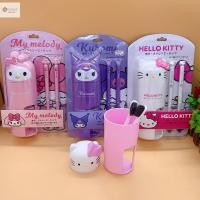 ราคา Cod แบบพกพาการ์ตูน Creative Sanrio แปรงสีฟันพร้อมถ้วยน้ํายาบ้วนปาก Kawaii My Melody Kuromi Hello Kitty กล่องเก็บแปรงสีฟันชุดใหม่ (29819447127)