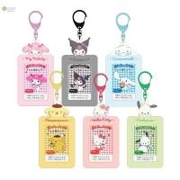 ราคา Cod นักเรียนน่ารัก Meal Card Bus Card Holder Id Card Credit Storage Case พวงกุญแจ Sanrios Kawaii Kuromi Pochacco Hello Kitty MyMelody ใหม่ (26375116768)