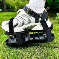 ราคา V P สนามหญ้า Aerator รองเท้า Aerator Spiked รองเท้าแตะปรับสายหญ้า Spiked รองเท้า Anti Slip สําหรับ Aerating สนามหญ้าดินใหม่ (43653049806)