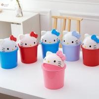 ราคา Cod 1PC Sanrio Dustbin Rubbish ใหม่ Hello Kitty Bin ขยะ Kawaii ถังขยะตะกร้ากระดาษห้องนั่งเล่นห้องนอนใหม่ (26869444367)