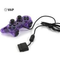 ราคา V P 1pcs ใหม่ล่าสุดการเชื่อมต่อแบบมีสาย Gamepad สําหรับ Sony PS2 Controller สําหรับ Sony PS2 PSX จอยสติ๊กสําหรับ Sony PSone Joypad แบบมีสาย Controller (44550569350)