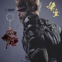 ราคา V P ร้อนจีนเกม ck Myth Wukong พวงกุญแจพวงกุญแจแหวนสําหรับกระเป๋า Monkey King Sun พวงกุญแจเครื่องประดับ Gamer แฟน Gaming ของขวัญ (58050751424)