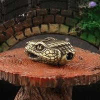 ราคา V P Vintage Handmade ทองแดงหัวงูพวงกุญแจจี้ Retro ทองเหลืองงู Key Chain เข็มขัด Hang Hook Buckle พวงกุญแจอุปกรณ์เสริม (54200756267)