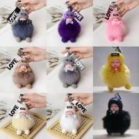 ราคา V P พวงกุญแจน่ารัก Fluffy ตุ๊กตาพวงกุญแจผู้หญิงสาวกระเป๋าจี้ Keyrings รถยนต์ Key แหวนของขวัญ Charming ตกแต่ง (53850816967)