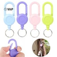 ราคา V P Macaron สีหดพวงกุญแจกลางแจ้ง Anti theft Easy to pull Buckle เชือกลวด Reel ยืดหยุ่น Key แหวนเครื่องมือแบบพับเก็บได้ (53650652941)