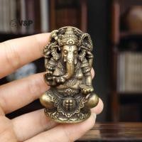 ราคา โวลต์ พี 1 3ชิ้น เอเชียอินเดียประเทศไทยช้างพระเจ้ารูปประติมากรรมมินิวินเทจทองเหลืองรูปปั้นพระพิฆเนศโฮมออฟฟิศโต๊ะเครื่องประดับตกแต่งของขวัญ (45400641176)