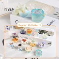 ราคา V P 1 ชิ้นสร้างสรรค์หินหยาบเครื่องประดับคริสตัลกล่องลึกลับ Zodiac Constellation คริสตัล Serie กล่องตาบอดตกแต่งโต๊ะของขวัญแปลกใจ (26243519478)