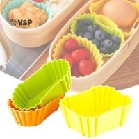 ราคา V P 3 ชิ้น Bento Divider ถ้วยทําความสะอาดง่าย Molud เค้กขนมอุปกรณ์จัดเก็บซูชิ Liner อาหารกล่องอาหารกลางวัน (51600751297)