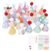 ราคา V P 10 ชิ้น เซ็ต DIY Mini หมวกอบเค้ก Topper อบใส่ 1 12 Dollhouse Miniature หมวกหมีวันเกิดหมวก Hairball คริสต์มาสหมวกตกแต่งฉากของเล่น (47650726197)