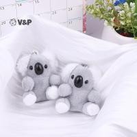 ราคา V P น่ารักขนาดเล็กสีเทาหมีโคอาล่าตุ๊กตาตุ๊กตาพวงกุญแจตุ๊กตาสัตว์ตุ๊กตาของเล่นของขวัญวันเกิด (47650726192)