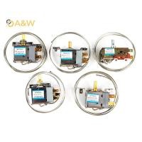 ราคา A W 1 PC ชิ้นส่วนตู้เย็น Thermostat ในครัวเรือน 250V เครื่องควบคุมอุณหภูมิโลหะใหม่ (42114446643)