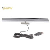 ราคา A W Wii Sensor Bar ตัวรับสัญญาณแบบมีสาย IR สัญญาณ Ray ปลั๊ก USB สําหรับ Nitendo ใหม่ (42517739854)
