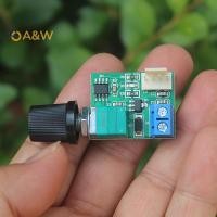 ราคา A W DC12V พัดลม Governor PWM ตัวควบคุมความเร็วพร้อมสวิตช์ช่องเดียว 4 พินพลังงานต่ําปิดเสียงพัดลม Forputer กรณี (43525015107)