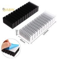 ราคา A W 1 ชิ้น 120 40 20 มม แผงฮีทซิงค์อลูมิเนียมฮีทซิงค์ฮีทซิงค์ CPU Power Amplifier หม้อน้ํา (43475147634)