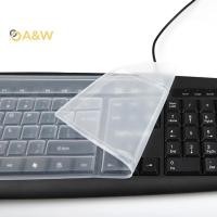 ราคา A W Universal กันฝุ่นซิลิโคน Desktopputer ฝาครอบคีย์บอร์ดป้องกันฟิล์มฝาครอบฟิล์มคีย์บอร์ด (40925012964)