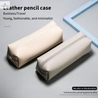 ราคา ปลาค็อด อุปกรณ์การเรียนนักเรียนความจุขนาดใหญ่ ปู่ หนังกระเป๋าดินสอเครื่องเขียนผู้ถือกรณีกล่องเก็บซิปกระเป๋าดินสอใหม่ (29767692874)