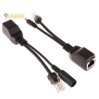 ราคา A W 1 คู่ Passive Power Over Ethernet อะแดปเตอร์สาย POE สาย POE Splitter RJ45 หัวฉีดโมดูล 12 V ใหม่ (43164872088)
