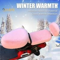 ราคา A w 1 2 3 ชิ้นฤดูหนาวที่อบอุ่นเบาะนั่งรถจักรยานยนต์ Universal รถยนต์ไฟฟ้านุ่มที่นั่งครอบคลุมเบาะขี่จักรยานสบาย Pad ใหม่ (29327211854)