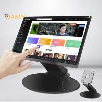 ราคา A W Universal 10 27 นิ้วอินพุต Monitor Riser ผู้ถือ PC หน้าจอขาตั้งวงเล็บจอแสดงผลแบบพับได้ VESA Mount องศาปรับ (43074900347)