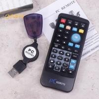 ราคา A W ไร้สาย PC เมาส์รีโมทคอนโทรลตัวรับสัญญาณ USB IR รีโมทคอนโทรลเครื่องมือสําหรับแล็ปท็อป PCputer Center Windows 7 8 10 Xp ใหม่ (42414446622)