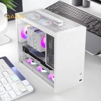 ราคา A W แปล Gamingputer กรณี Grip Handle Cooling PC Tower สําหรับ M ATX ITX เมนบอร์ด USB3 0 338 มม กราฟิกการ์ดความยาว (45150786341)