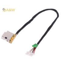 ราคา A W ใหม่ DC สายไฟสําหรับ hp 15 AB 15 AK 15 AK030TX TPN Q159 ใหม่ (43570621591)