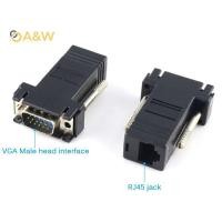 ราคา A W Extender VGA RGB HDB ชาย LAN CAT5 CAT6 RJ45 สายเคเบิลสุทธิอะแดปเตอร์หญิง (44650968025)