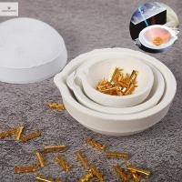 ราคา ปลาค็อด อุณหภูมิสูงควอตซ์ซิลิกาละลายชามจานเบ้าหลอมหม้อหล่อทองเงินโลหะเครื่องประดับหล่อภาชนะใหม่ (25640697306)