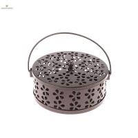 ราคา ปลาค็อด แบบพกพายุง ขับไล่ทนไฟยุง เครื่องไล่ในครัวเรือนที่มีฝาปิดเหล็กดัดไม้จันทน์ยุงกระถางธูปใหม่ (29074144584)