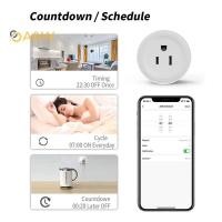 ราคา A W WIFI สมาร์ทซ็อกเก็ต US Plug 10A พร้อม Power Monitoring Timing Function Smart Life App Outlets ทํางานร่วมกับ Alexa Home (49300309383)
