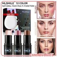ราคา GIFT MLSMILE Contour Stick Multifunction Highlighter Blush Contour Stick Shimmer Brightening Concealer Cosmetics Furn1 (42454496479)