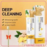 ราคา พร้อมแปรงสีฟัน มาเดลีน ยาสีฟันกลิ่นหอมติดทนนาน ยาสีฟันรสหมากฝรั่ง ทำความสะอาดช่องปาก ลมหายใจสดชื่น ยาสีฟันขิง Furn1 (40150794037)