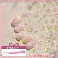 ราคา ซื้อ 1 แถม 1 ของขวัญTomoni Nail Art Jelly Tulip สติ๊กเกอร์ติดเล็บสไตล์ญี่ปุ่น สติ๊กเกอร์เปลือกหอยดอกไม้ สติ๊กเกอร์ตกแต่งเล็บ อุปกรณ์ตกแต่งเล็บ ร้านค้า Furn1 (43401173872)